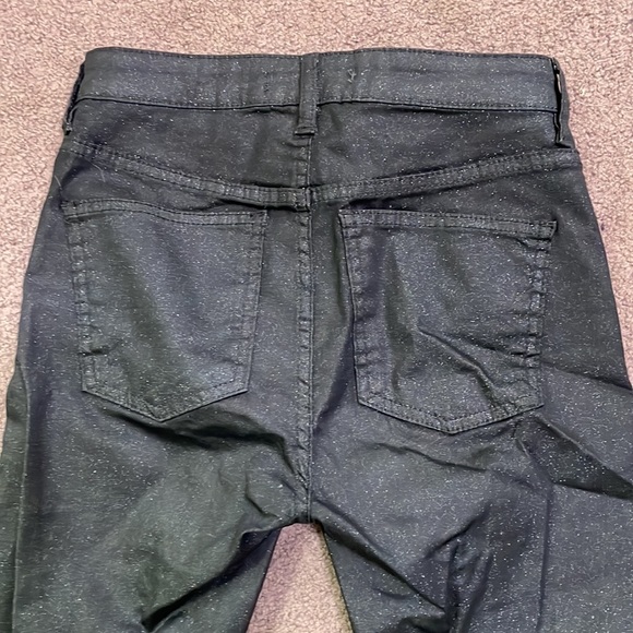 Free people black sparkle jeans size W 25 - Picture 4 of 6